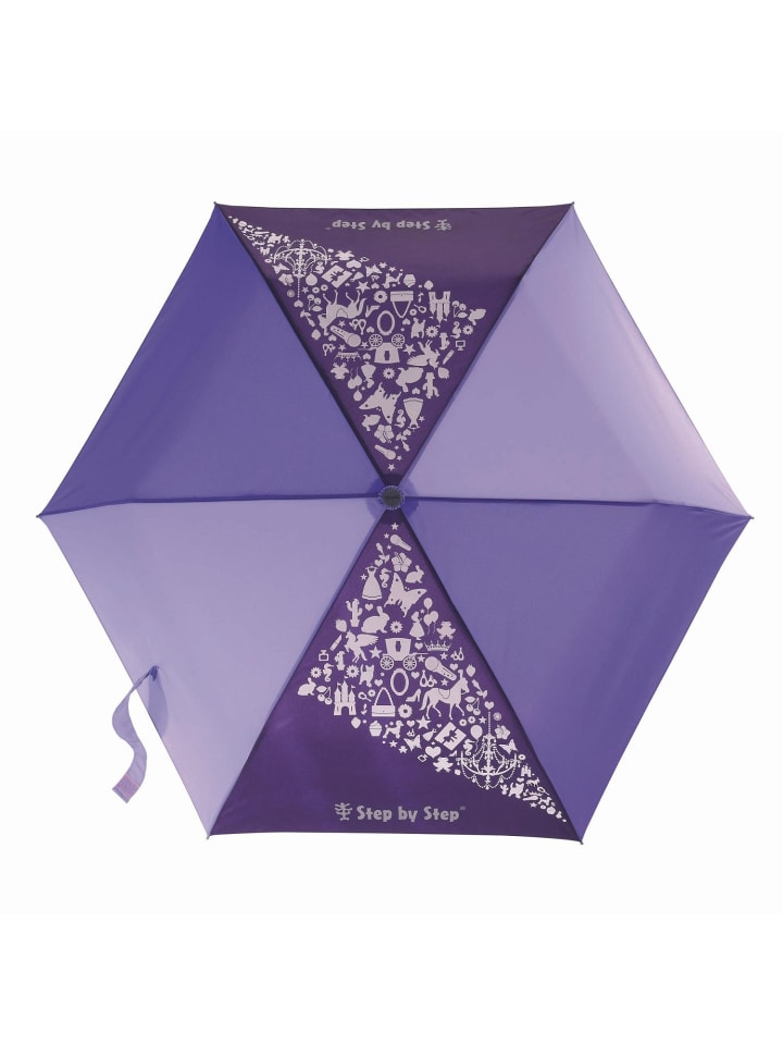 Step by Step Regenschirm Magic Rain EFFECT in Lila günstig kaufen onesize