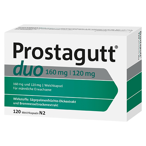PROSTAGUTT duo 160 mg/120 mg Weichkapseln  120 St  Weichkapseln