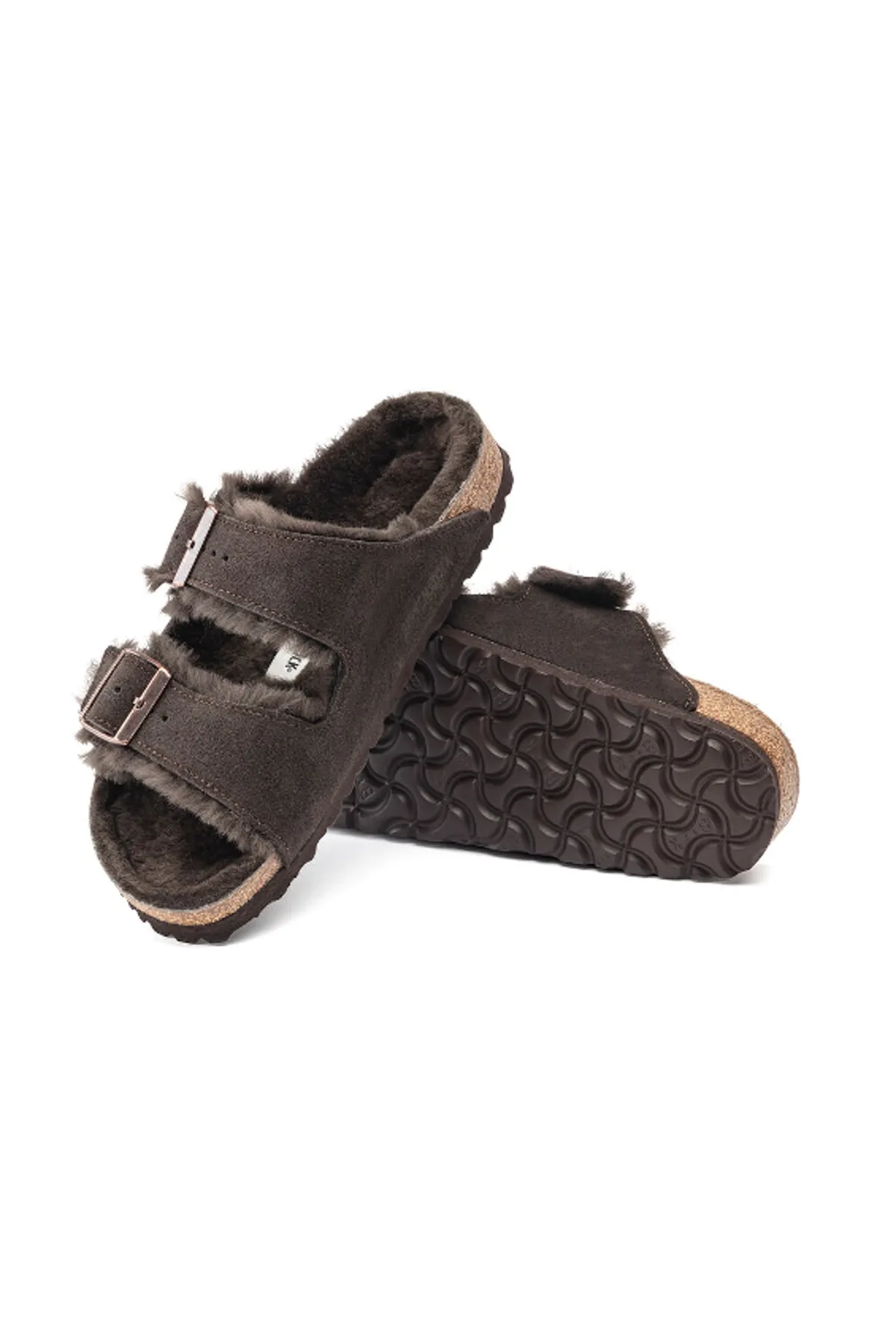 Birkenstock  Sandalette - Braun - Flacher Absatz