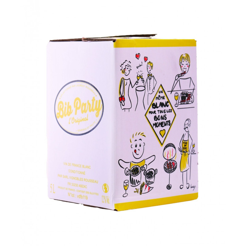 Bib Party Blanc 5 L