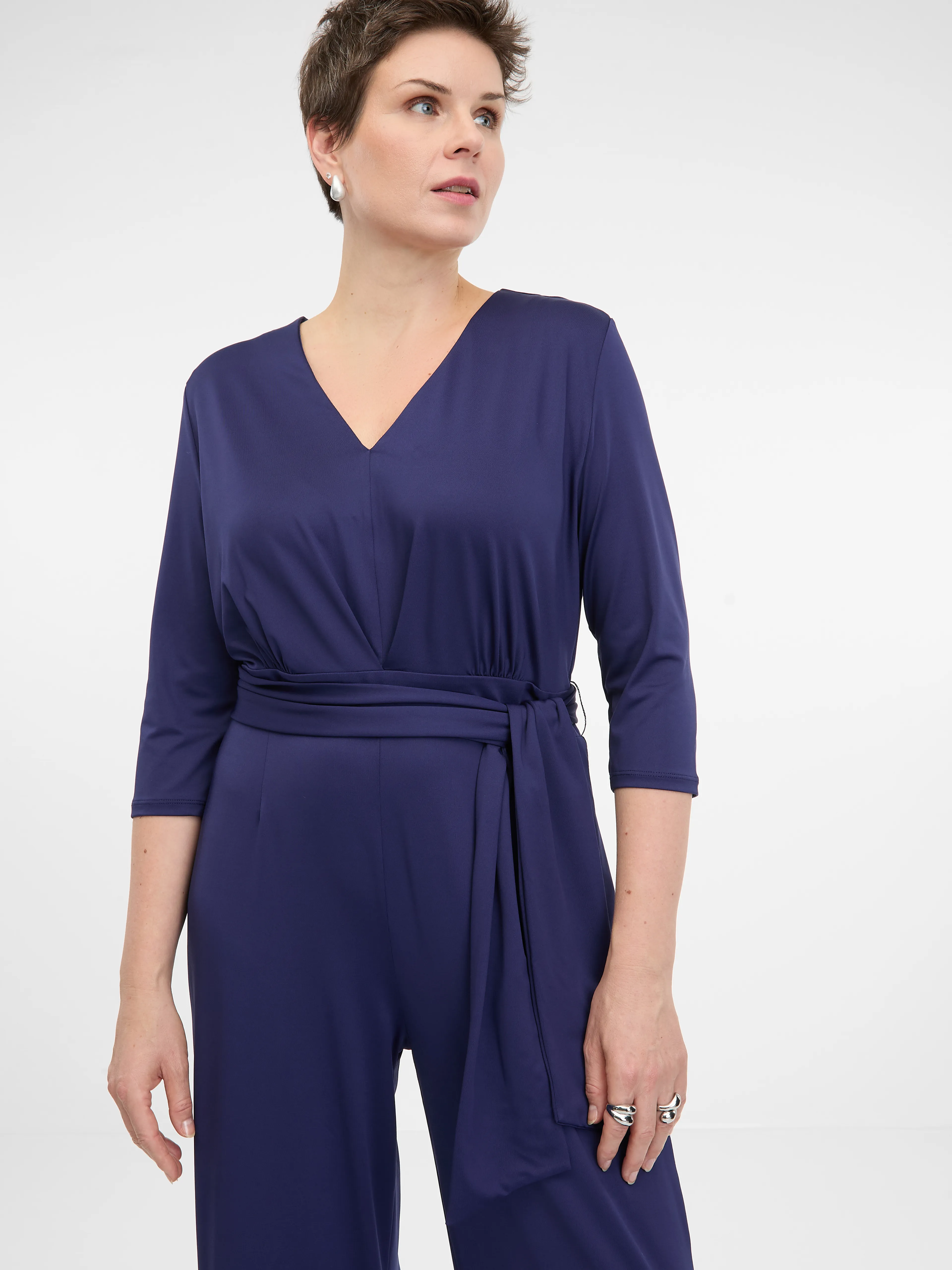 Dunkelblauer Damenoverall ORSAY