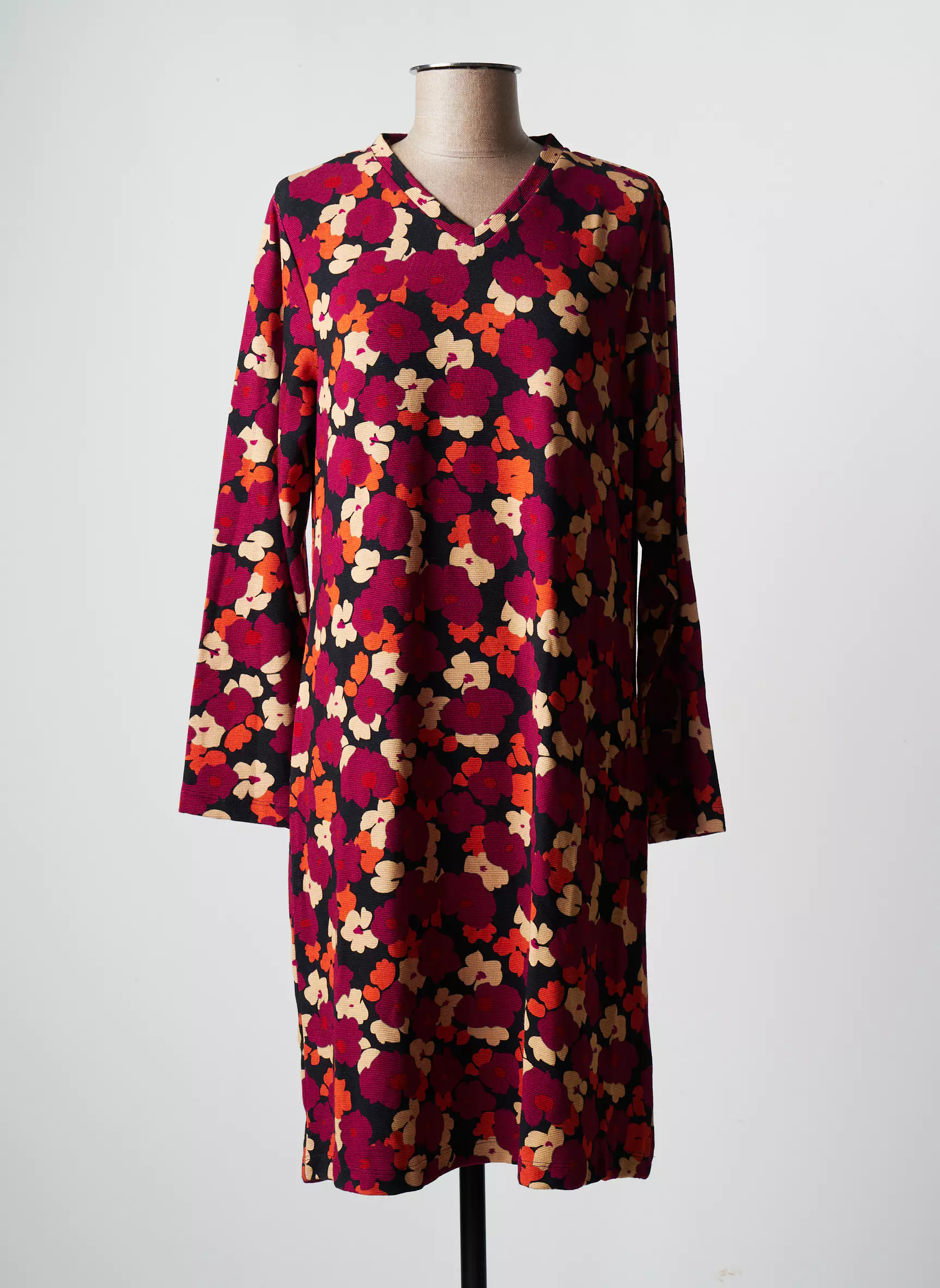 Agathe   Louise Robes Mi Longues Femme couleur violet
