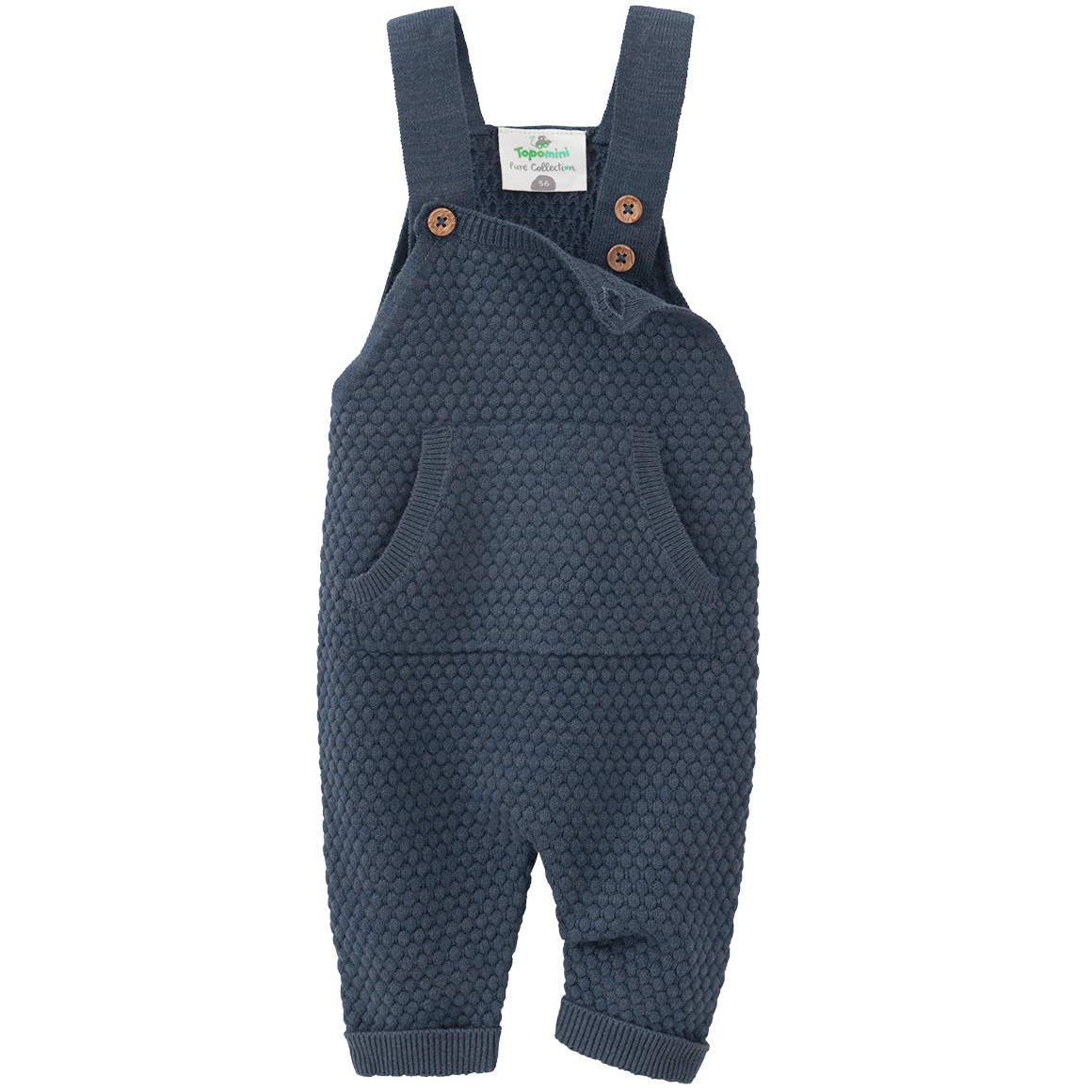 Newborn Stricklatzhose mit Wabenmuster