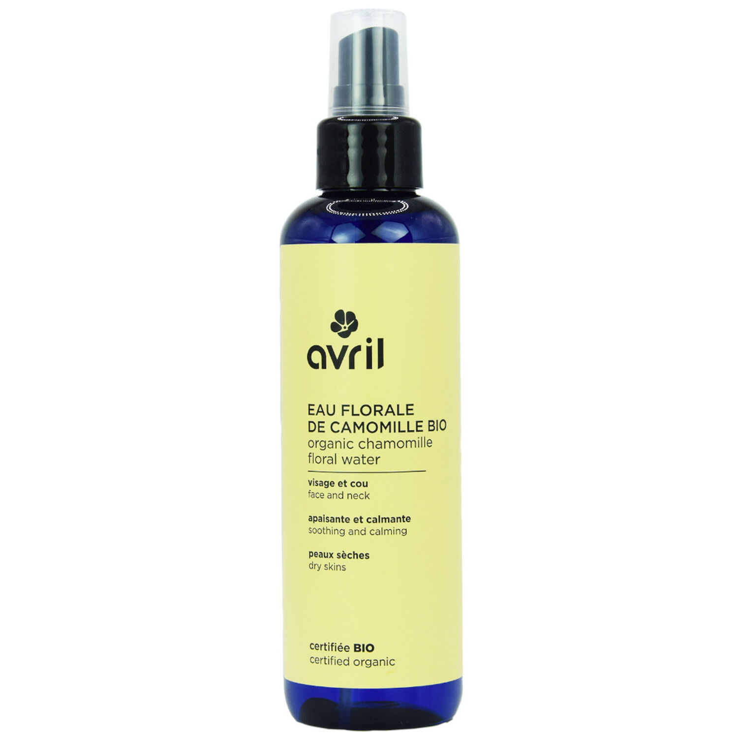 Avril Eau florale de Camomille Certifiée bio