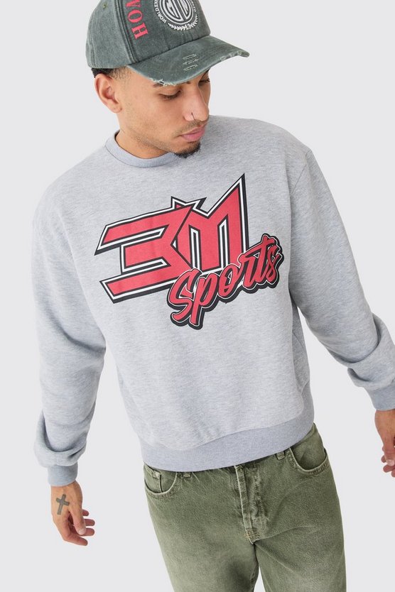 Kastiges Oversize Moto Bm Sweatshirt