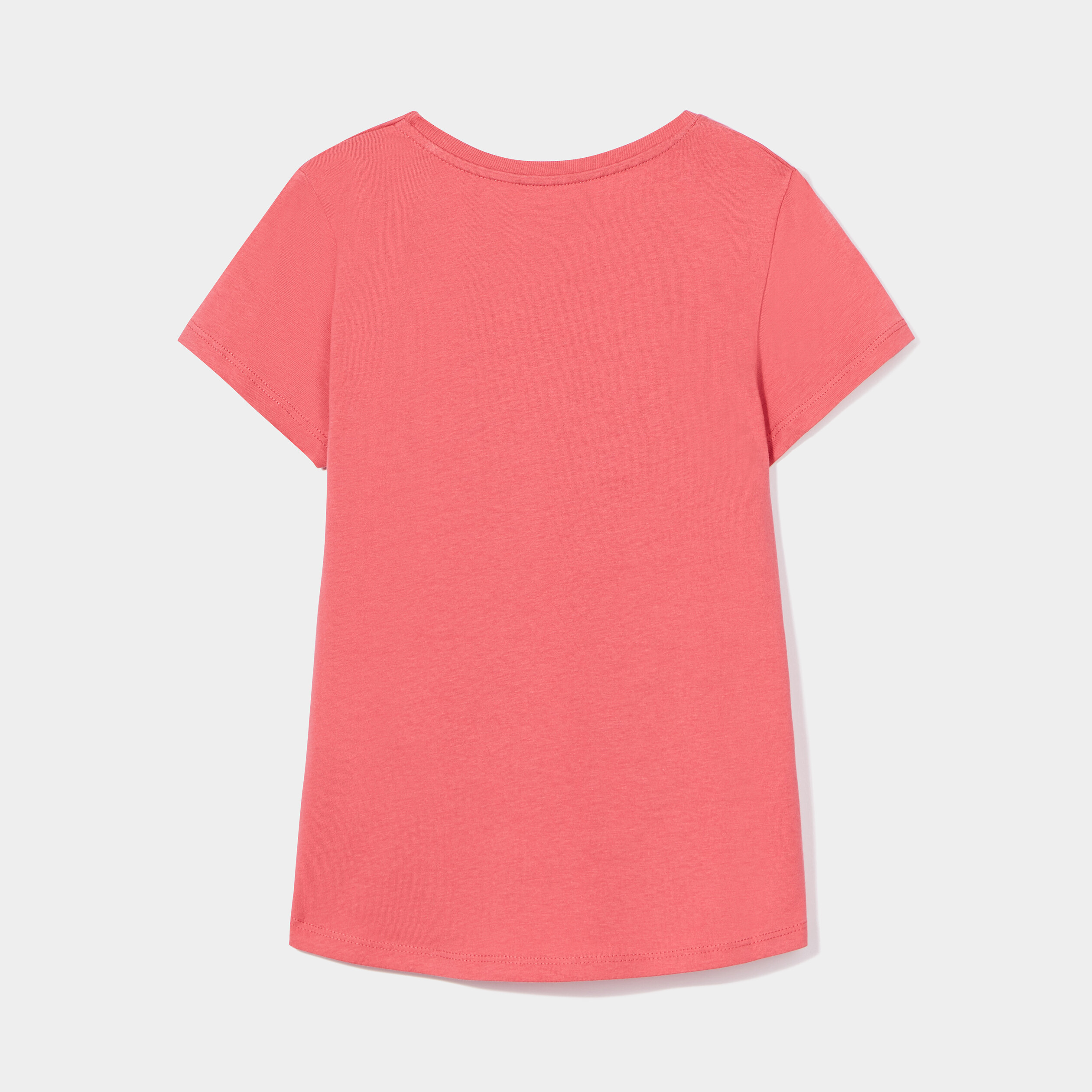 T-shirt manches courtes Creeks rose framboise fille | La Halle
