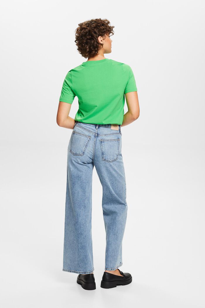 Retro-Jeans mit weitem Bein