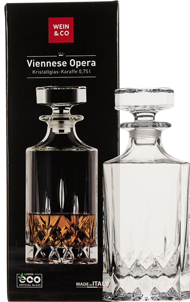RCR Cristalleria Italiana Viennese Opera Karaffe
