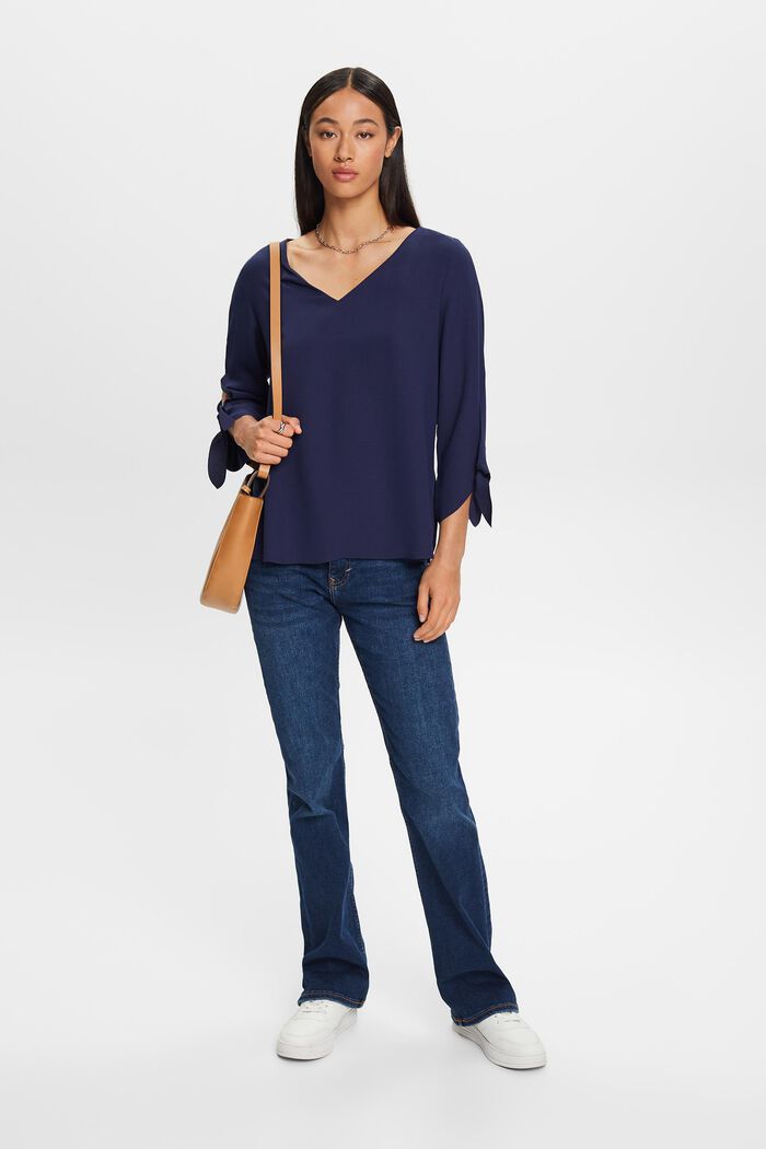 Bootcut Jeans mit mittlerer Bundhöhe