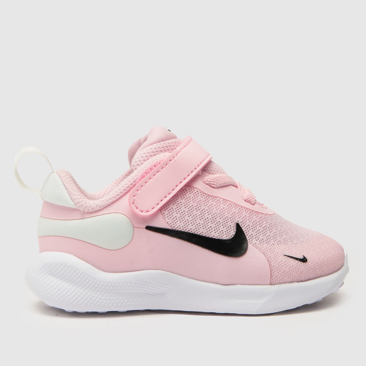 Nike ljusrosa Revolution 7 flickor småbarnsskor