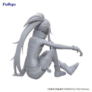 Black Rock Shooter Dawn Fall Noodle Stopper PVC Statue Black Rock Shooter 9 cm