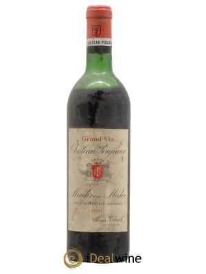 Château Poujeaux  1970 - Lot de 1 Bouteille
