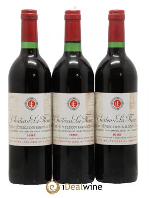 Saint-Émilion Grand Cru Chateau La Fleur 1982 - Lot de 3 Bouteilles