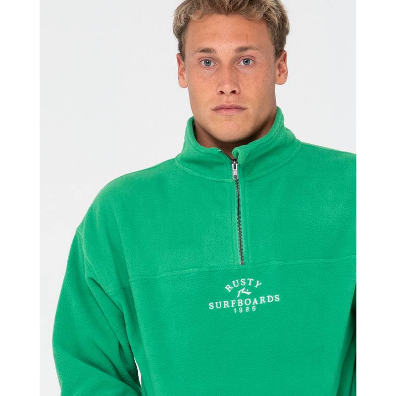 RUSTY MIDDLE SECTION CREW POLAR FLEECE Fleecepullover Herren