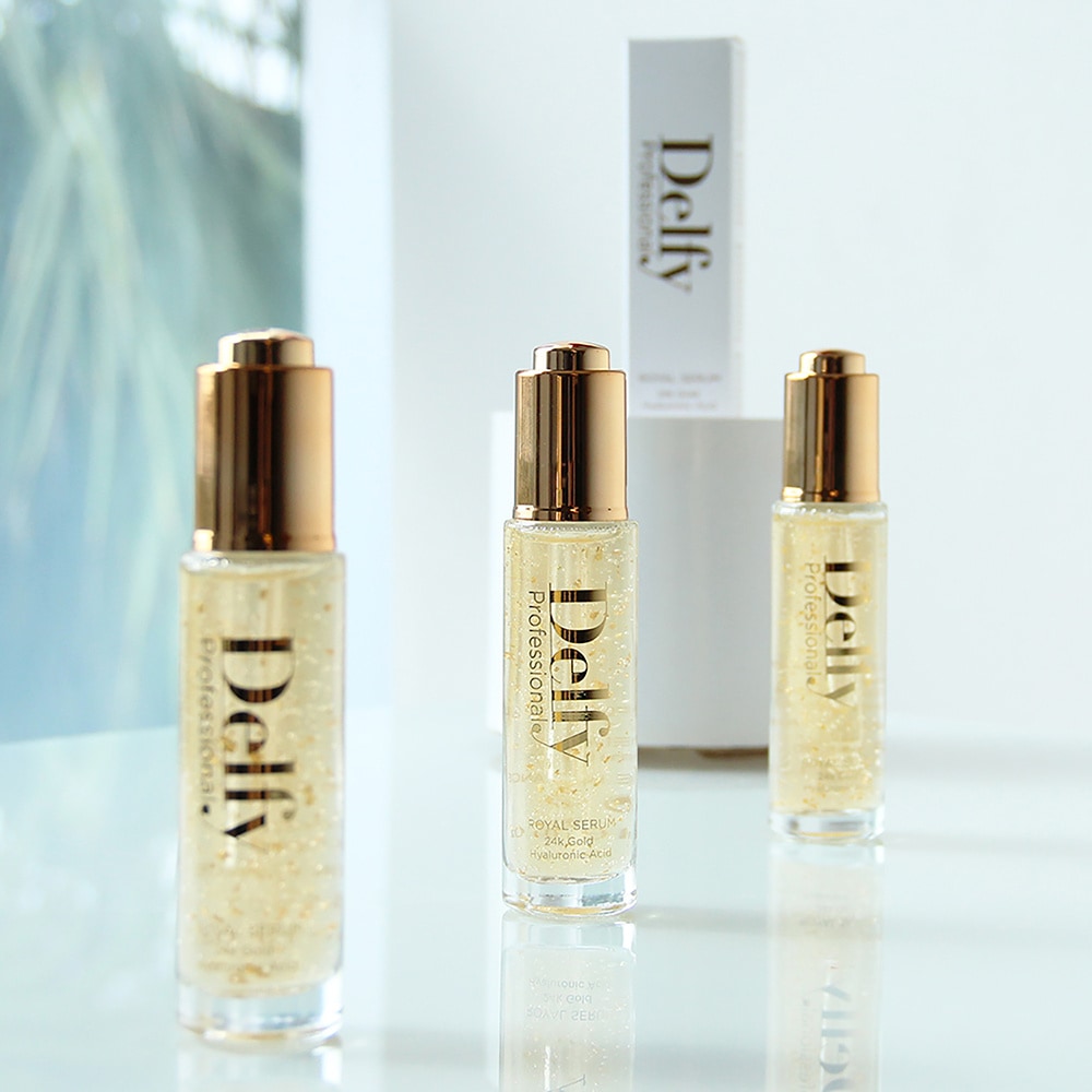 delfy 24k Royal Gold Serum Produit hydratant et raffermissant pourle visage