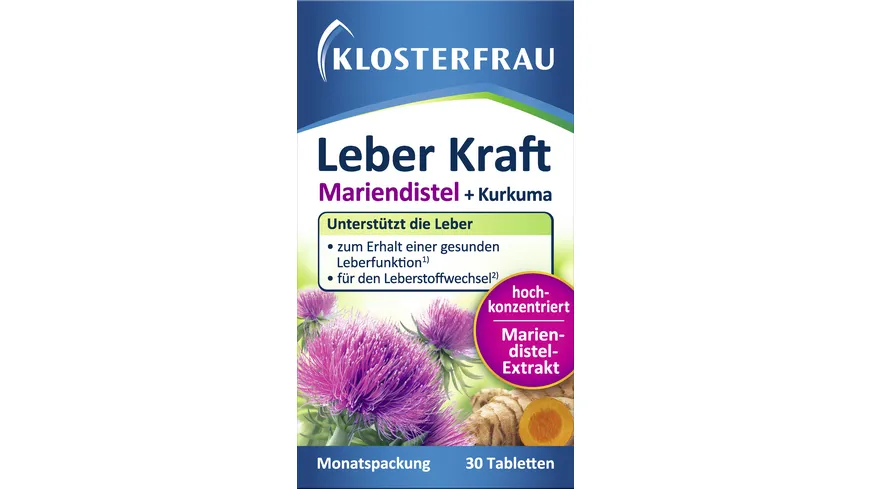 KLOSTERFRAU Leber Kraft Tabletten