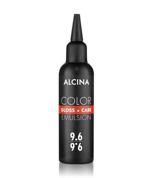 ALCINA Color Gloss+Care Emulsion 9.6 Lichtblond-Violett Haartönung-100 ml