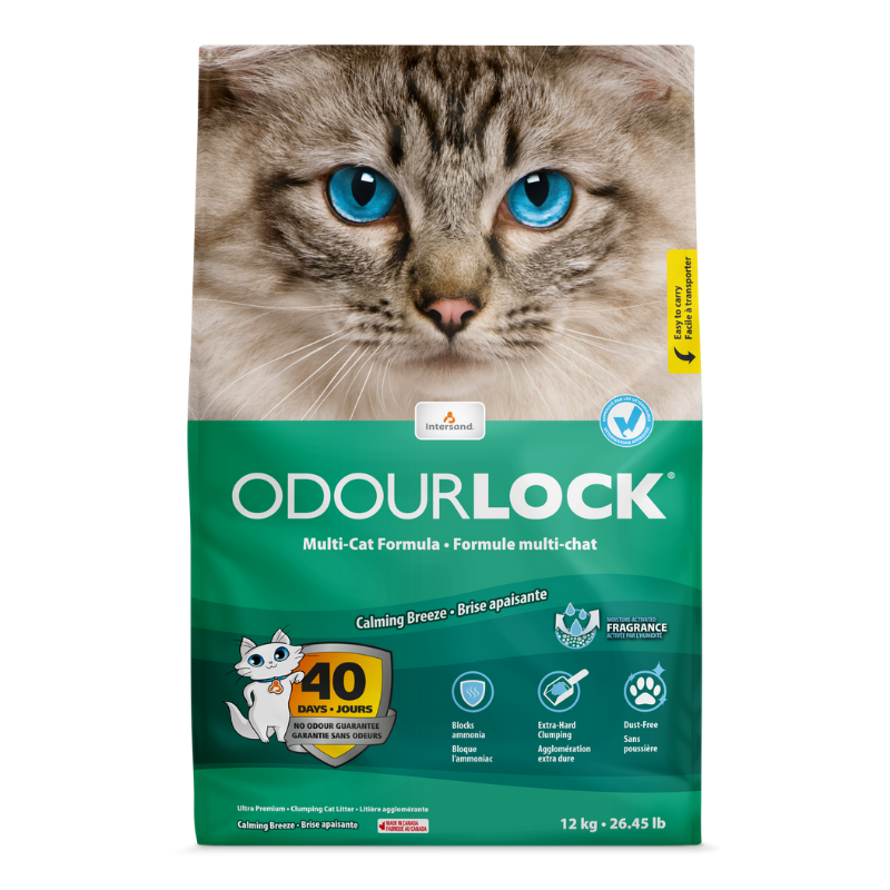 Intersand Katzenstreu Intersand ODOUR LOCK Calming Breeze 12kg