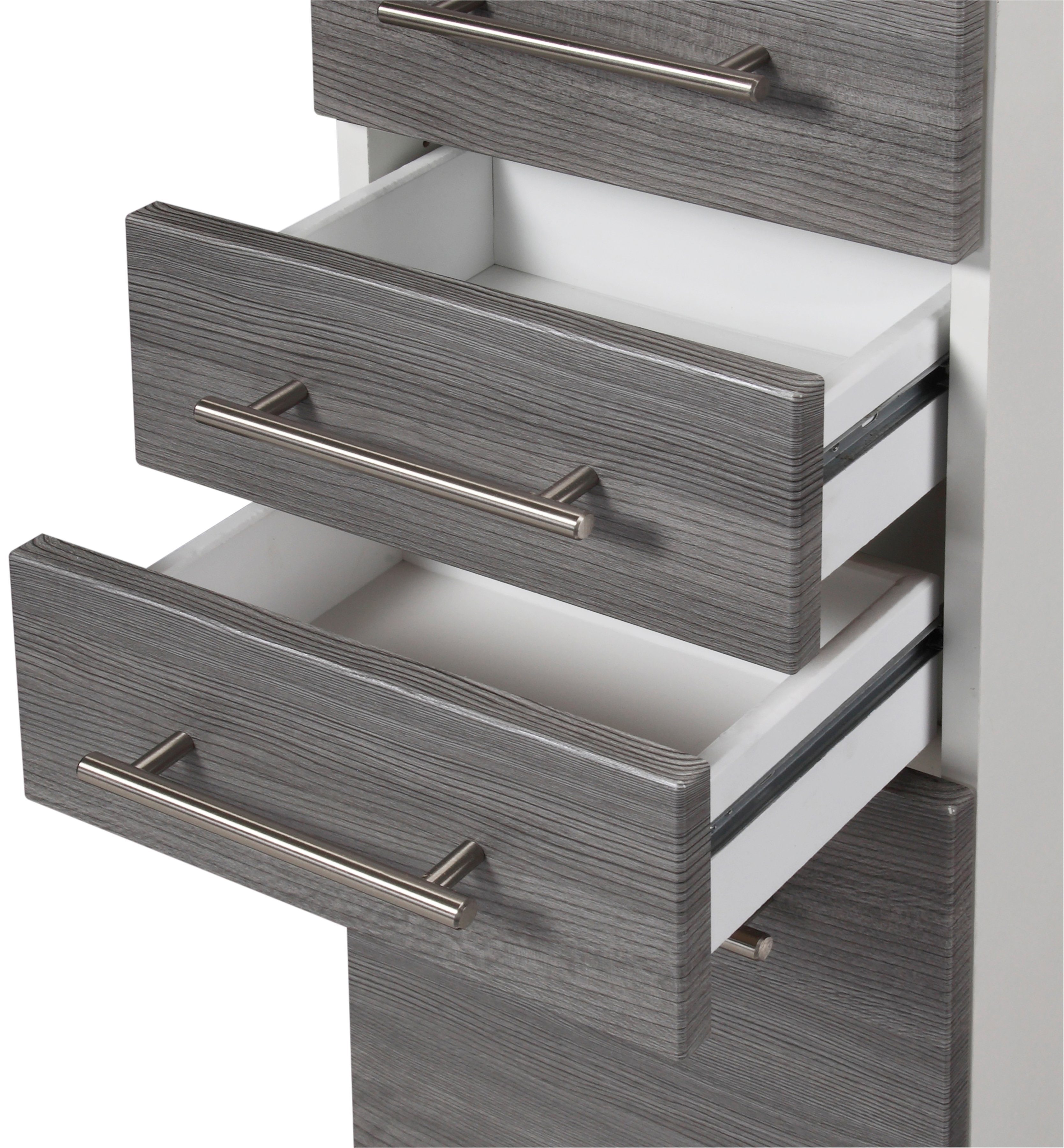 HELD MÖBEL Hochschrank Trento, verschiedene Ausführungen und Farben Badmöbel, Seitenschrank Breite 30 cm, viel Stauraum, Made in Germany