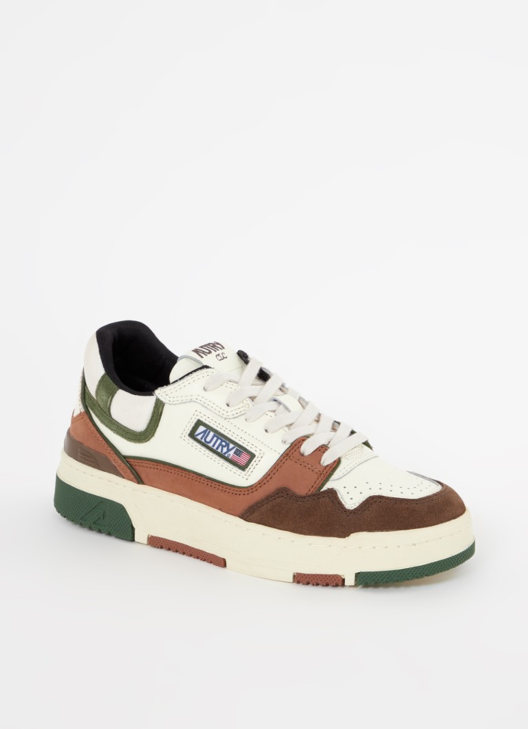 Autry CLC skinnsneaker med semsket skinndetaljer