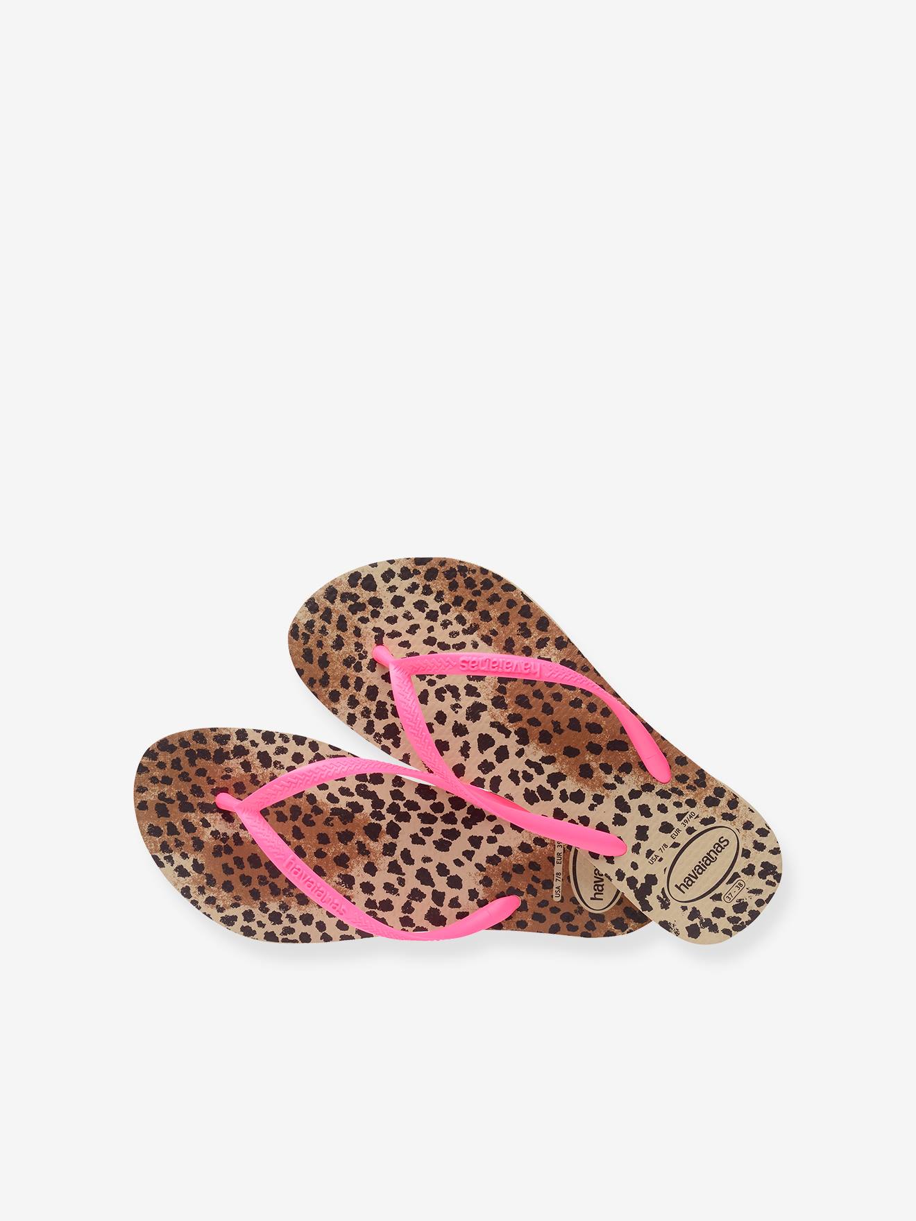 Tongs enfant Slim Animal Sand HAVAIANAS gris
