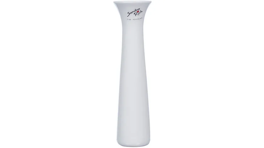 Sandra Rich Porzellan Vase Ø 5,5 cm Weiß