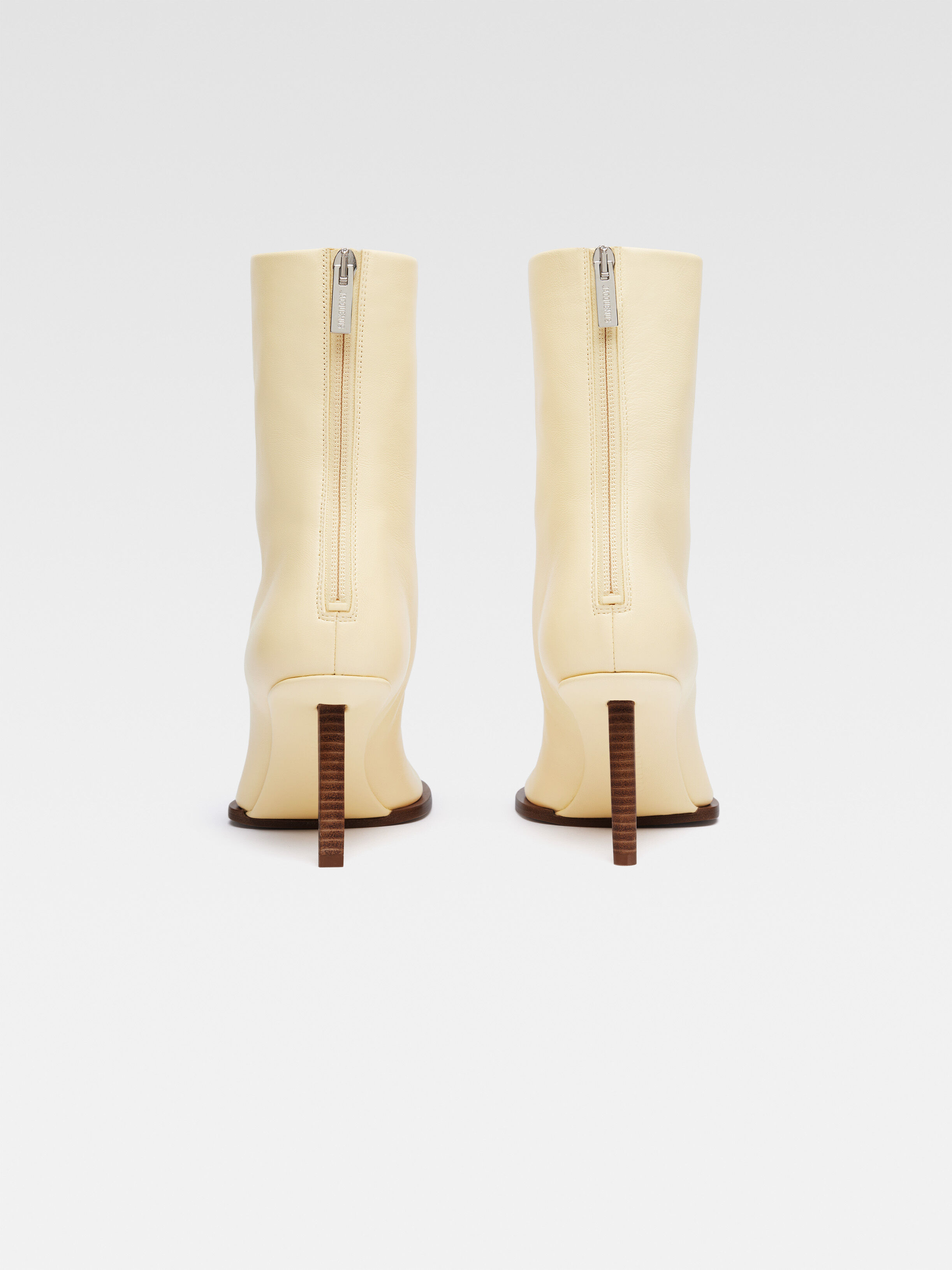 Les bottines rond carré