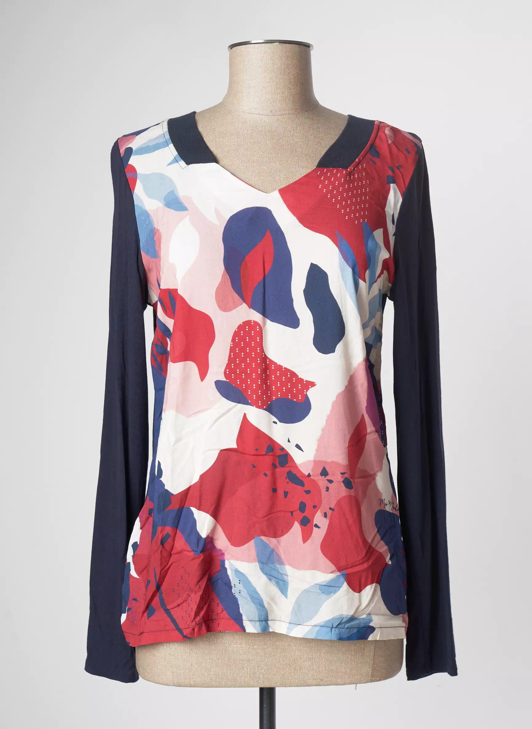 Mae Mahe Tshirts Femme couleur bleu