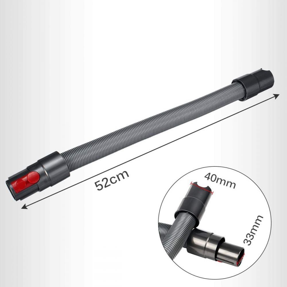 Zubehör-Set Ersatz Stretch Schlauch Verlängerung für Dyson V7 V8 V10 Staubsauger, Melteine, (1-tlg)