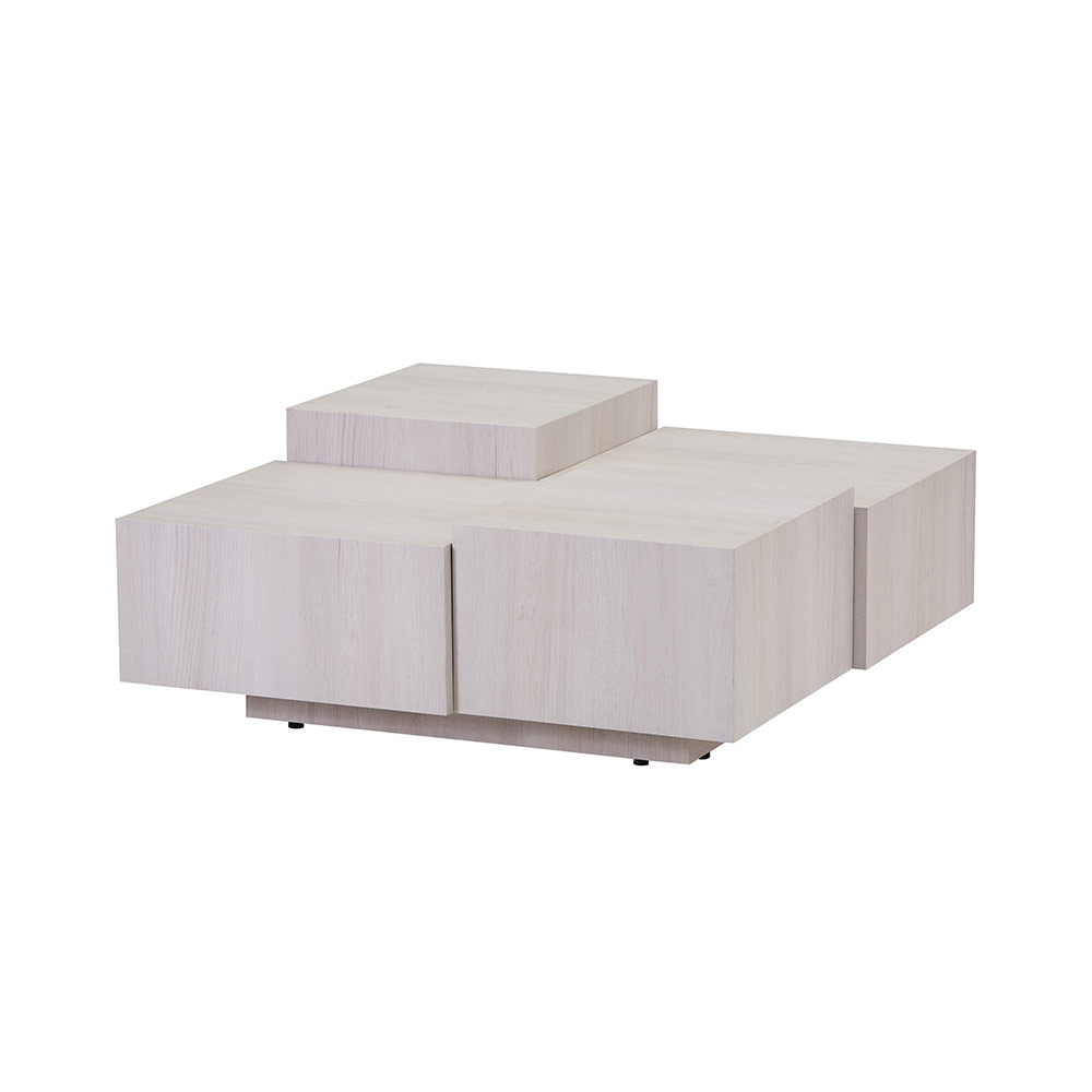 Home Deluxe Couchtisch NAYELI - Helle Holzoptik