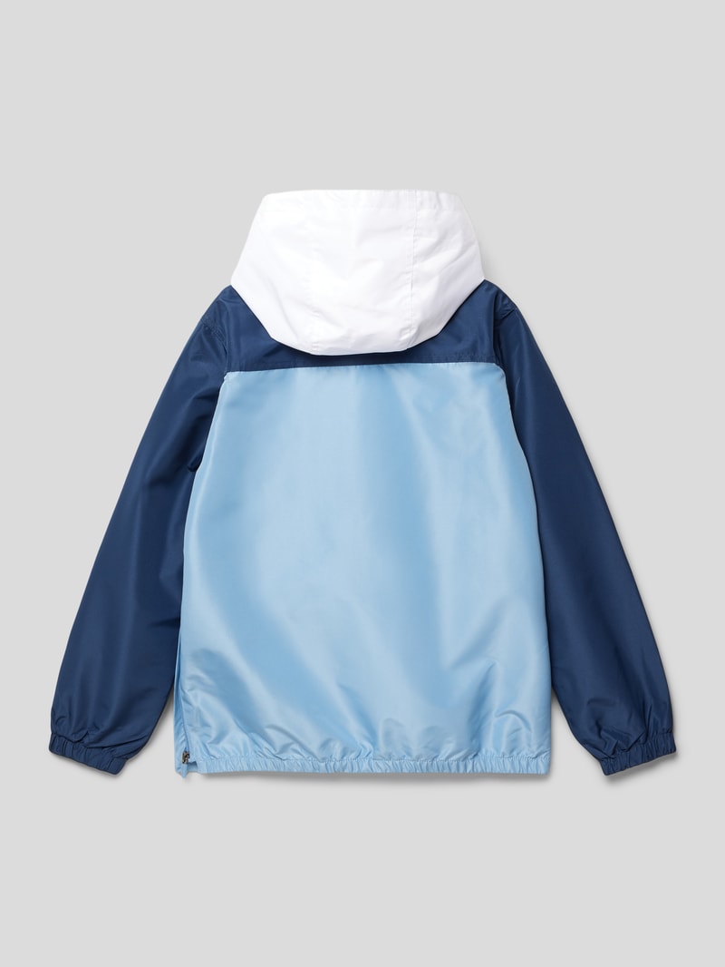Jacke im Colour-Blocking-Design Modell 'Haria' in marineblau