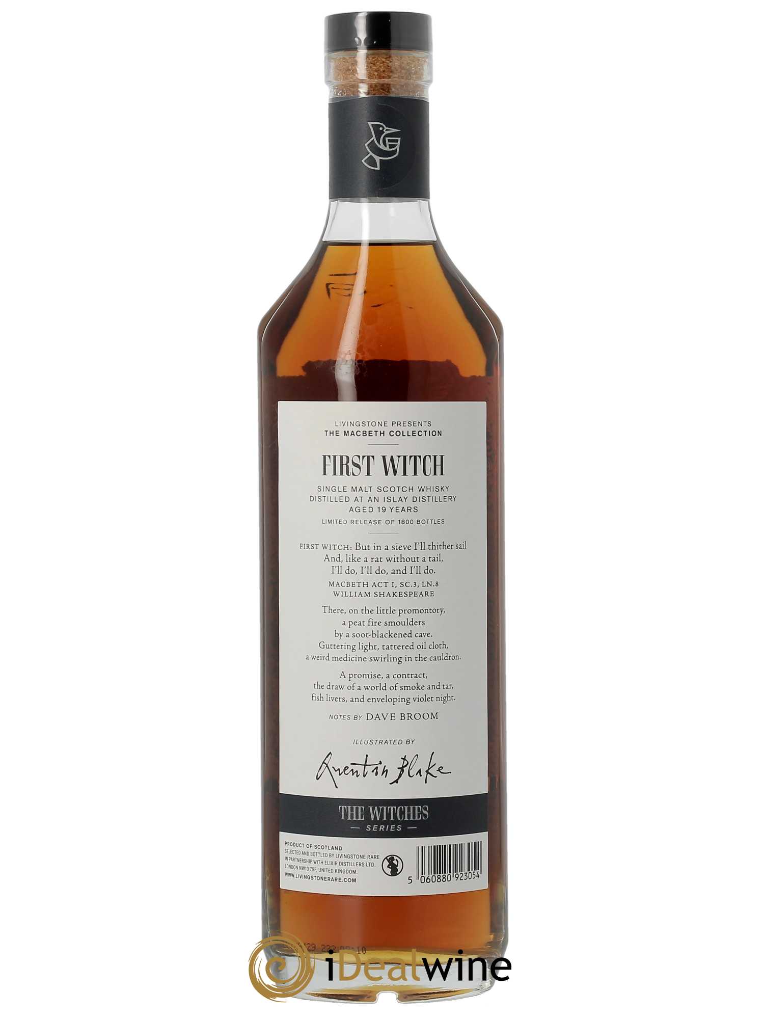 Whisky Ardbeg 19 ans First Witch Macbeth Act One Elixir (70cl)  - Lot de 1 Bouteille