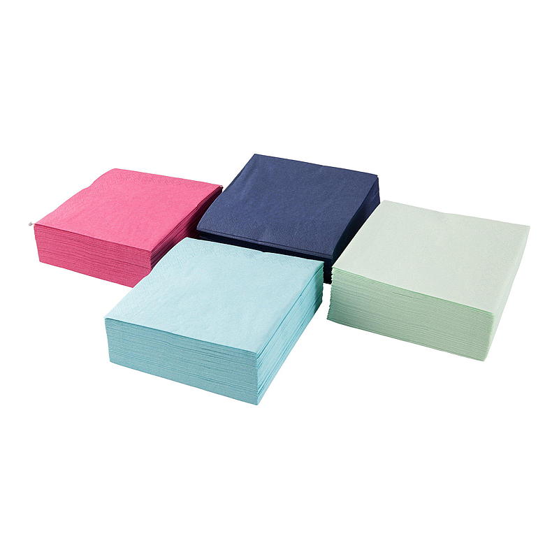 Vie Eco Servietter 50-pk 33x33 cm, ensfarget