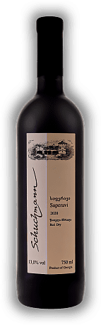 Schuchmann, Saperavi, trocken, 2020, Kakheti  Schuchmann, Saperavi, trocken, 2020, Kakheti   Jahrgang 2020 - 0,75	 Liter - Vol 13%