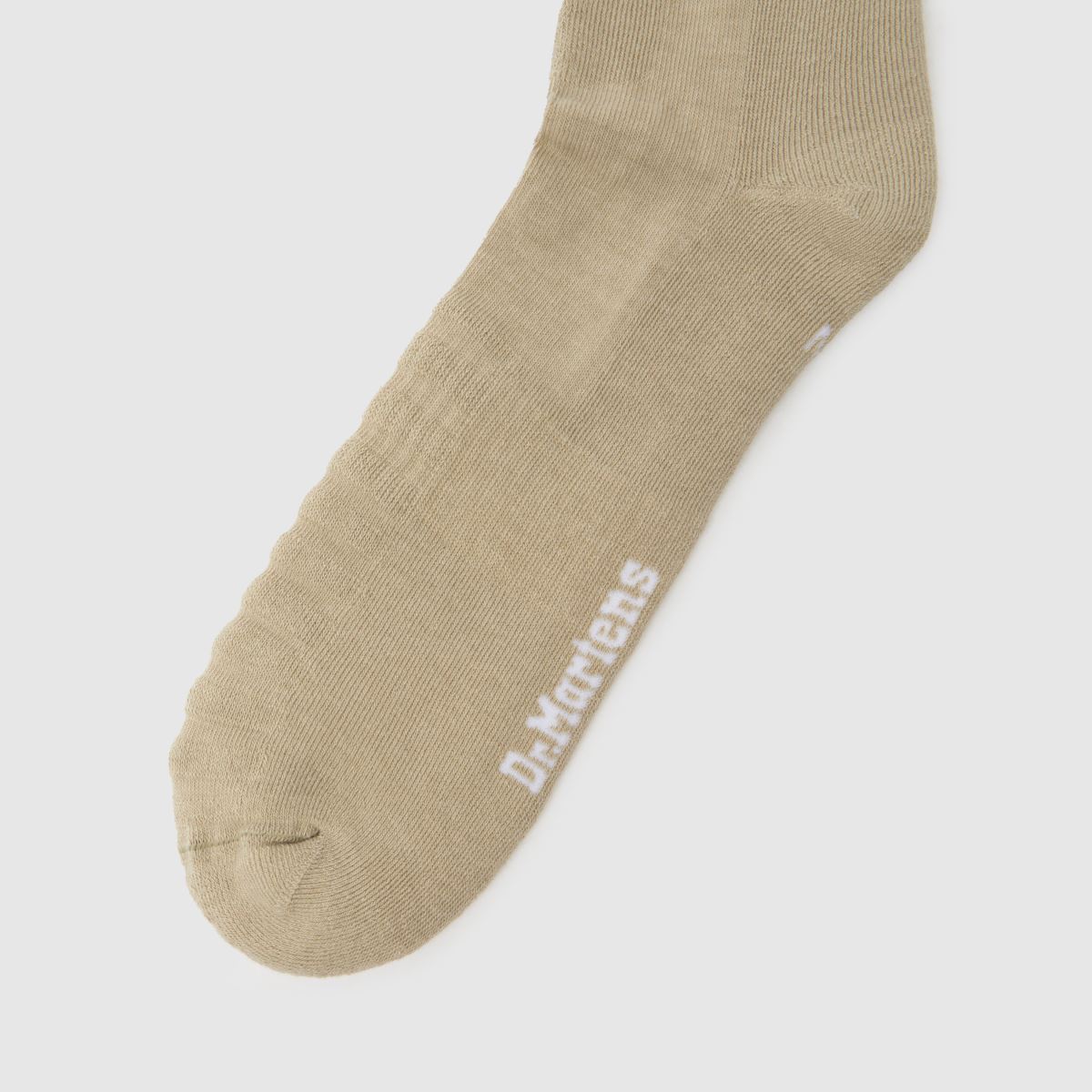 Dr Martens beige dubbeldocksocka