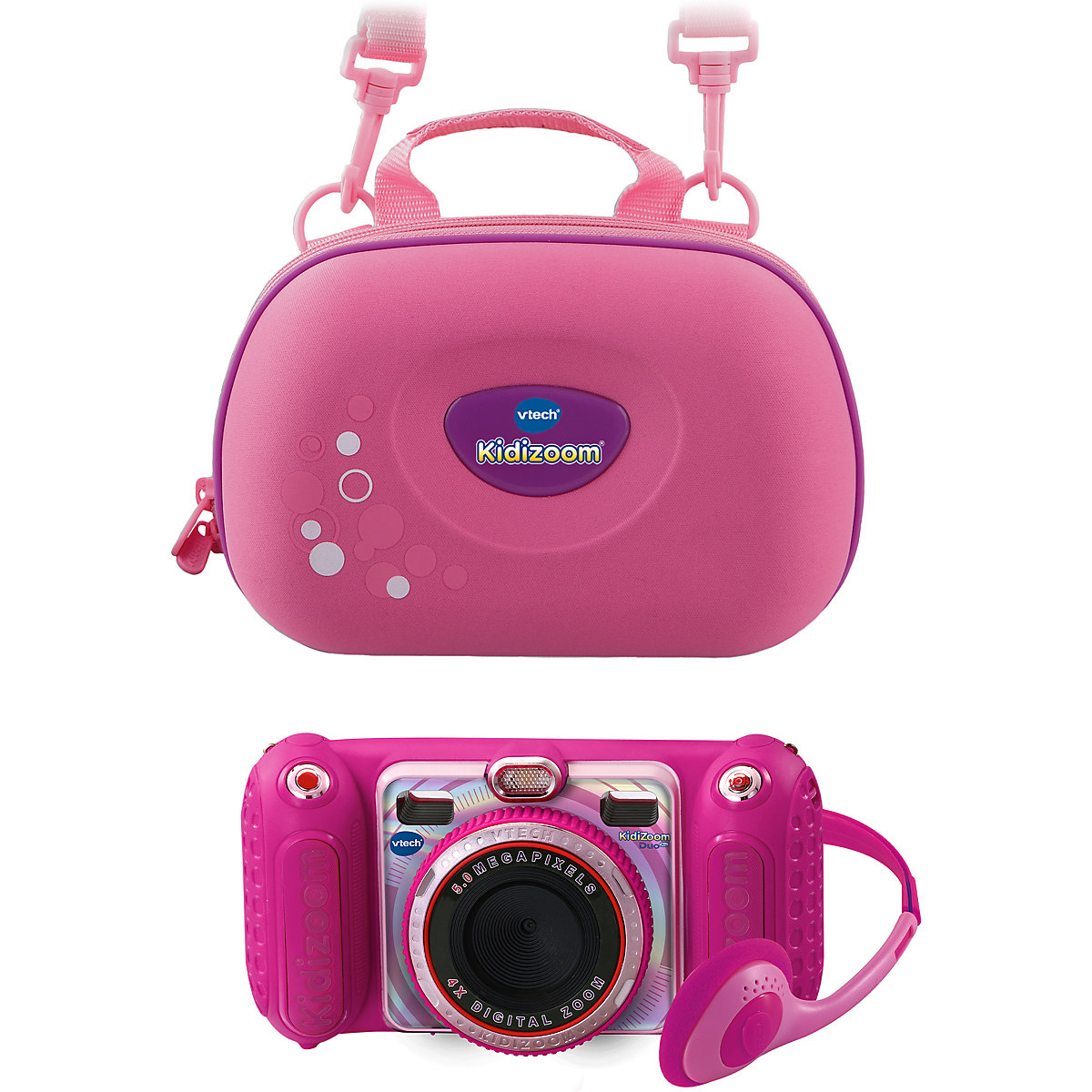 KidiZoom Duo Pro pink inkl. Tragetasche pink