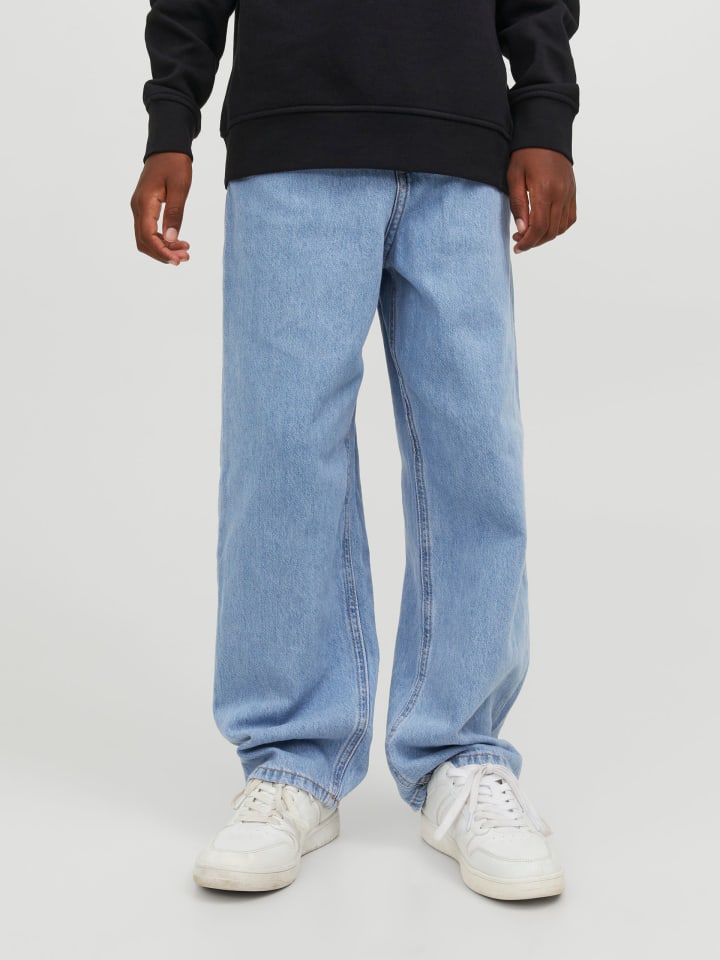 JACK & JONES Junior JJIALEX JJORIGINAL MF 710 in blue denim günstig kaufen