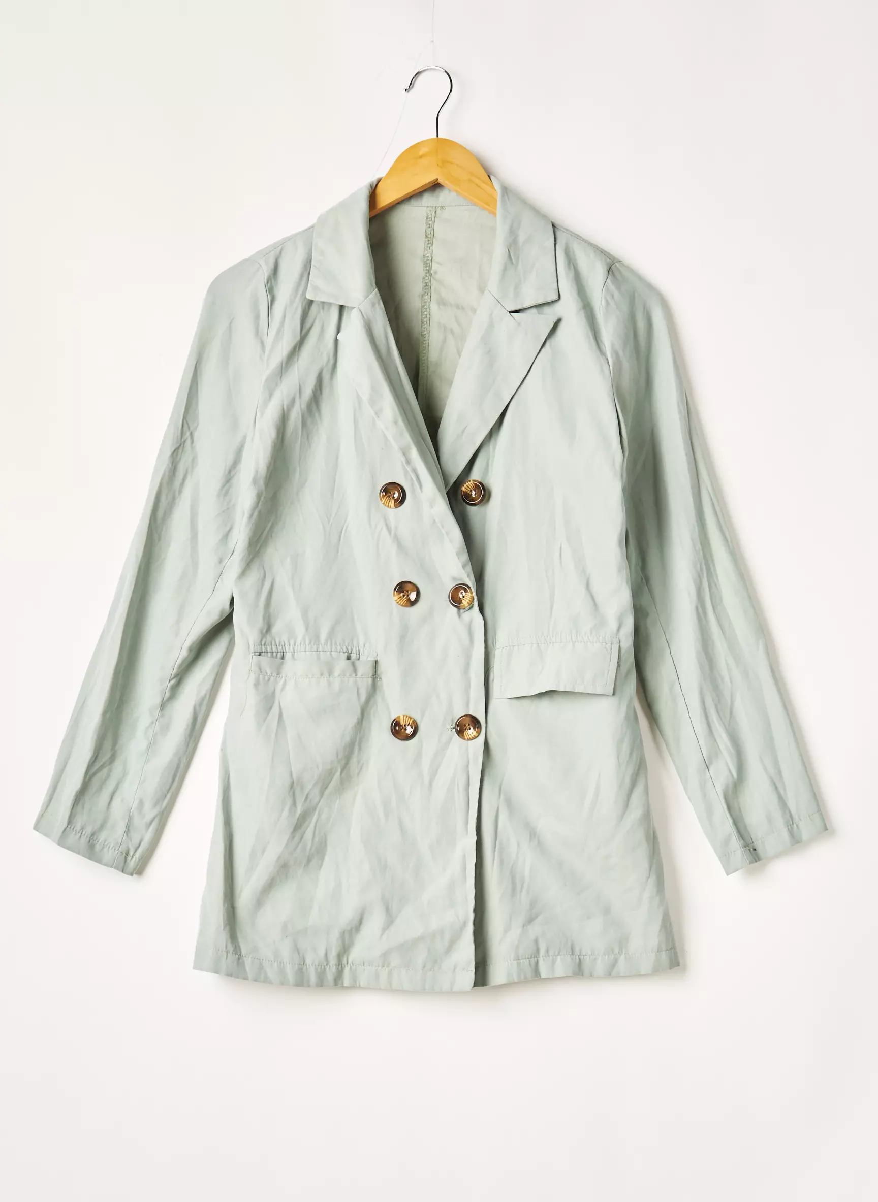 Shein Blazers Femme couleur vert