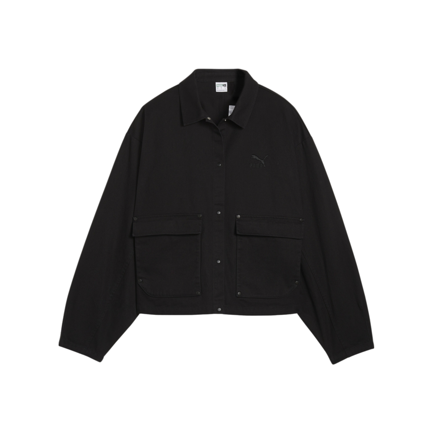 PUMA Classics Shore Jacke Damen Schwarz F01