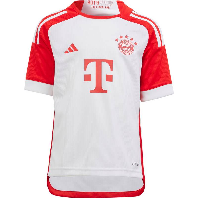 adidas FC Bayern München 23-24 Heim Minikit Teamtrikot Kinder