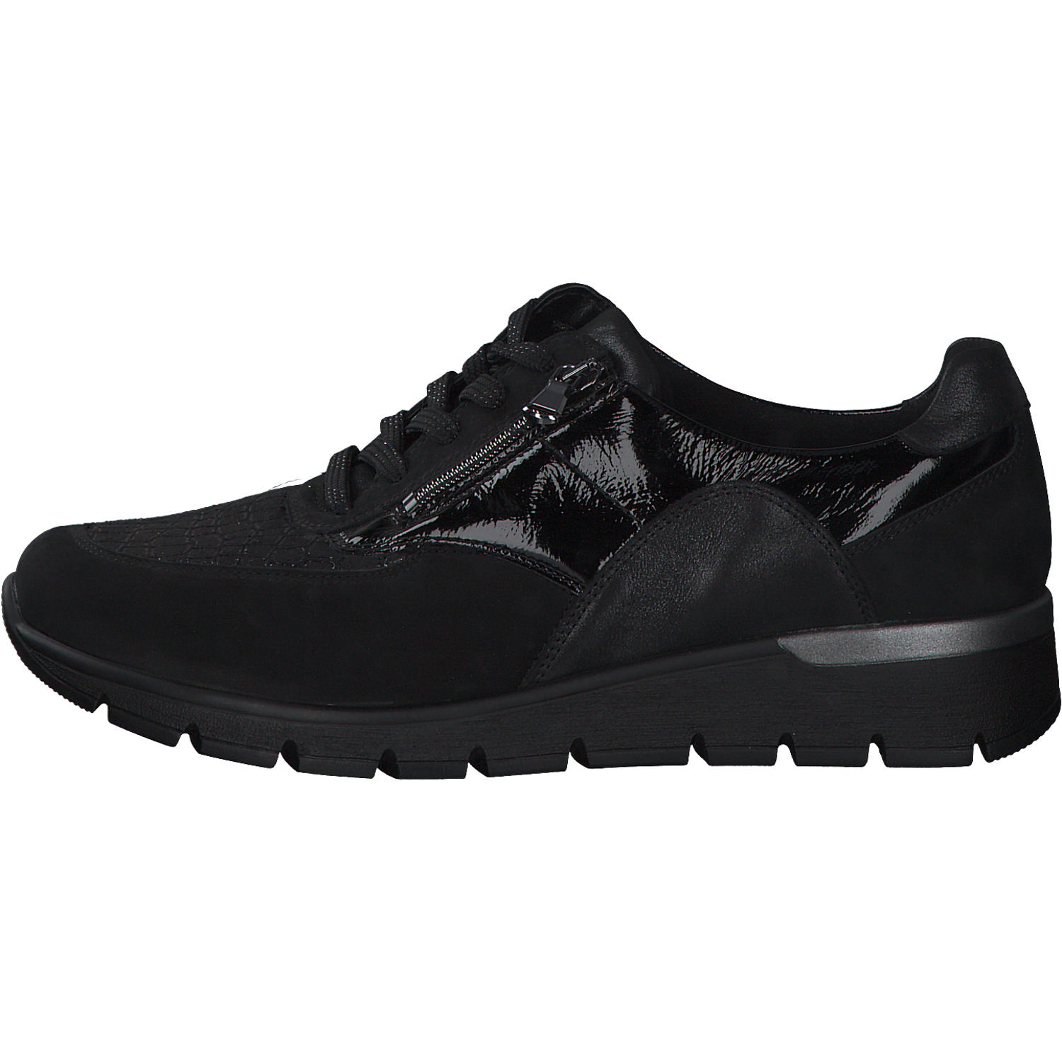 Waldläufer Ramona 626K02, Sneakers Low, Damen, Schwarz