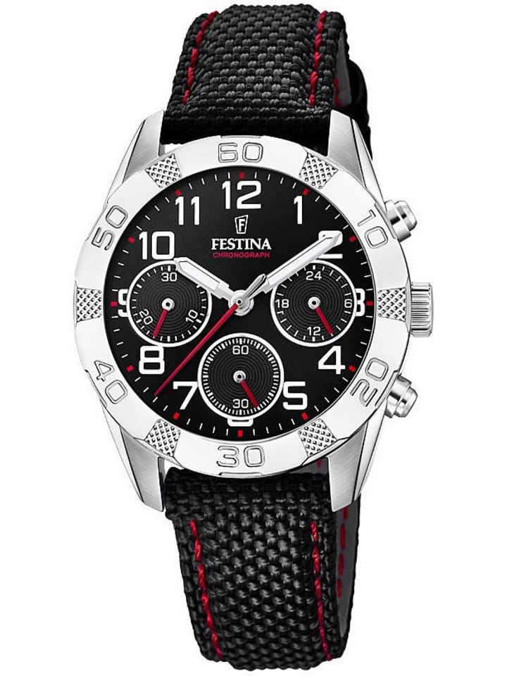 Festina Uhr in Schwarz günstig kaufen onesize