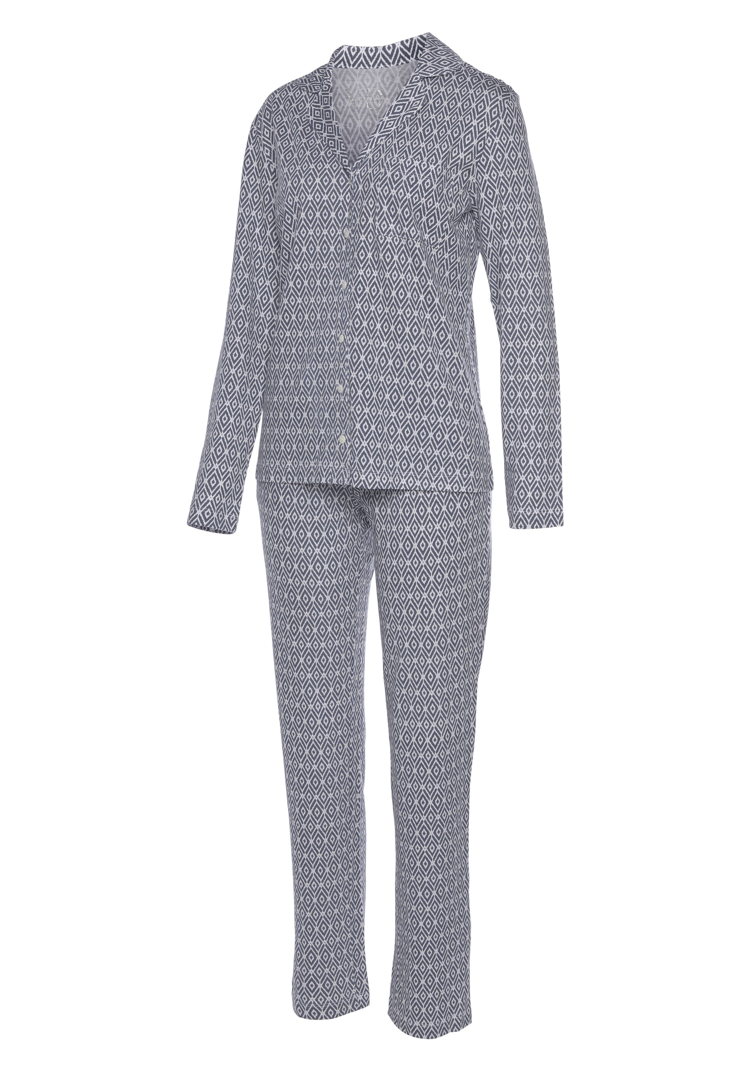 Vivance Dreams Pyjama (2 tlg) in schönem Muster