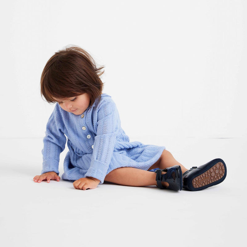 bloom navy patent - Blau