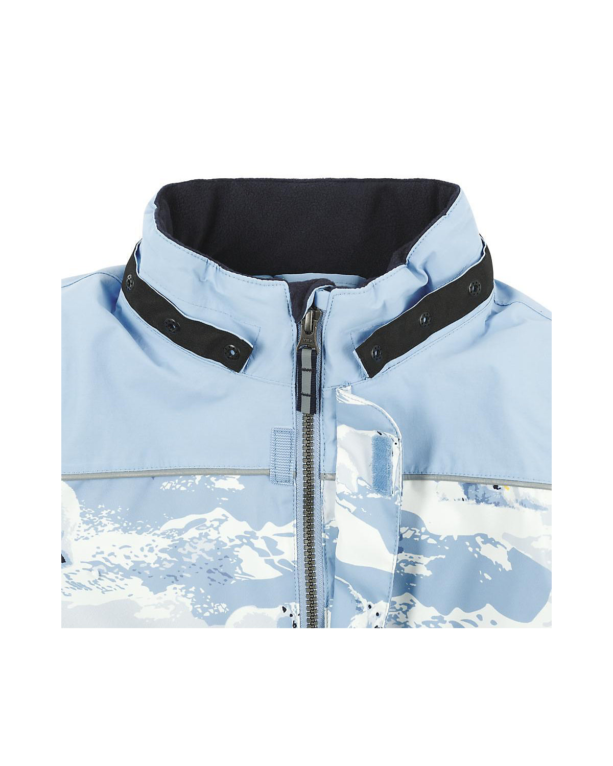 Schneeanzug Outerwear, Softbund, abnehmbare Kapuze, Reflektor, gefüttert Schneeanzüge