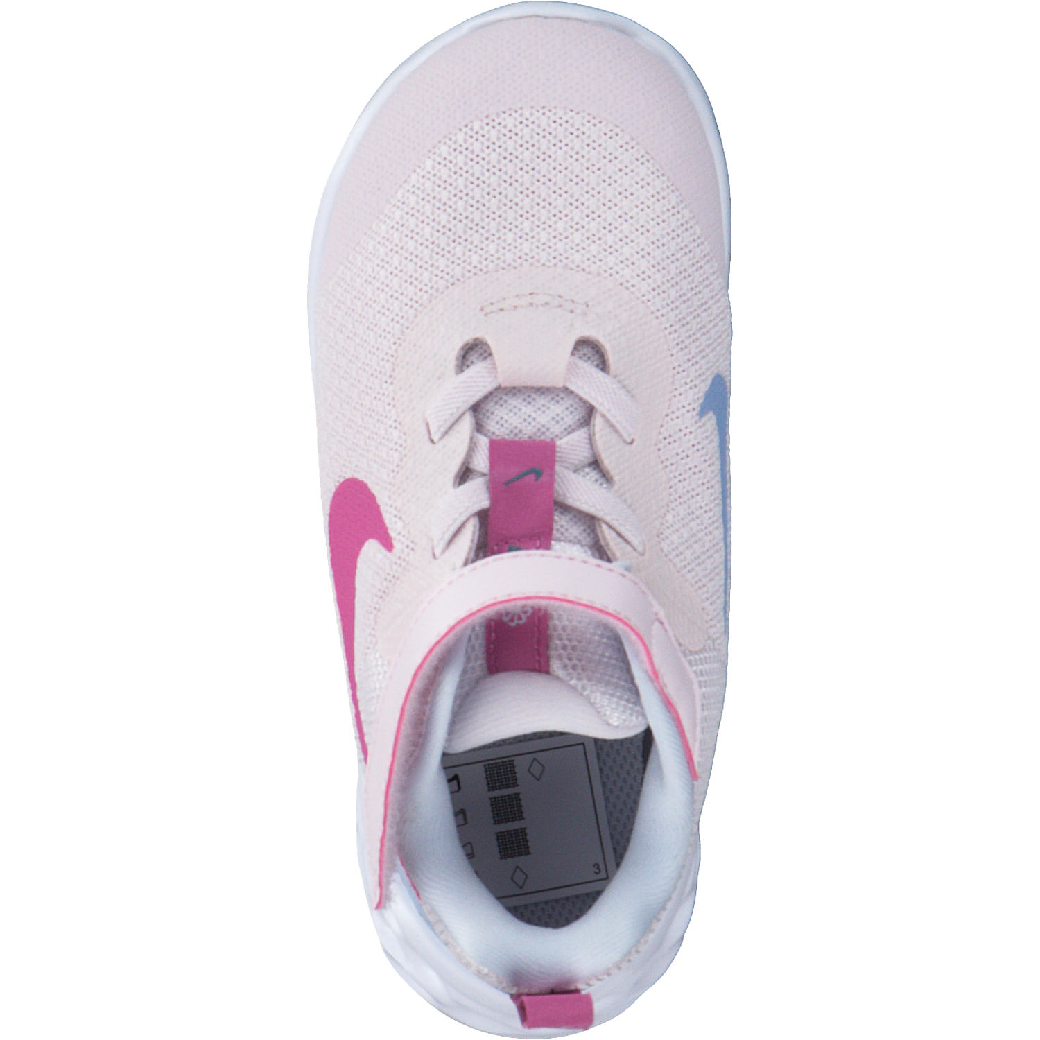 Nike Revolution 6 DD1094 W, Sneakers Low, Kinder, pearl pink/cosmic fuchsia-coba