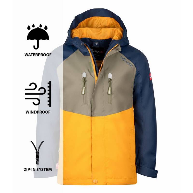 Trollkids Bryggen Doppeljacke Kinder