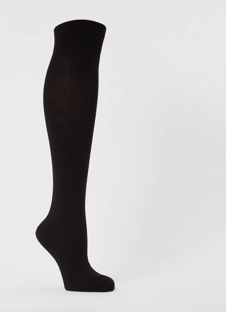 Chaussettes hautes Falke Family en mélange de coton