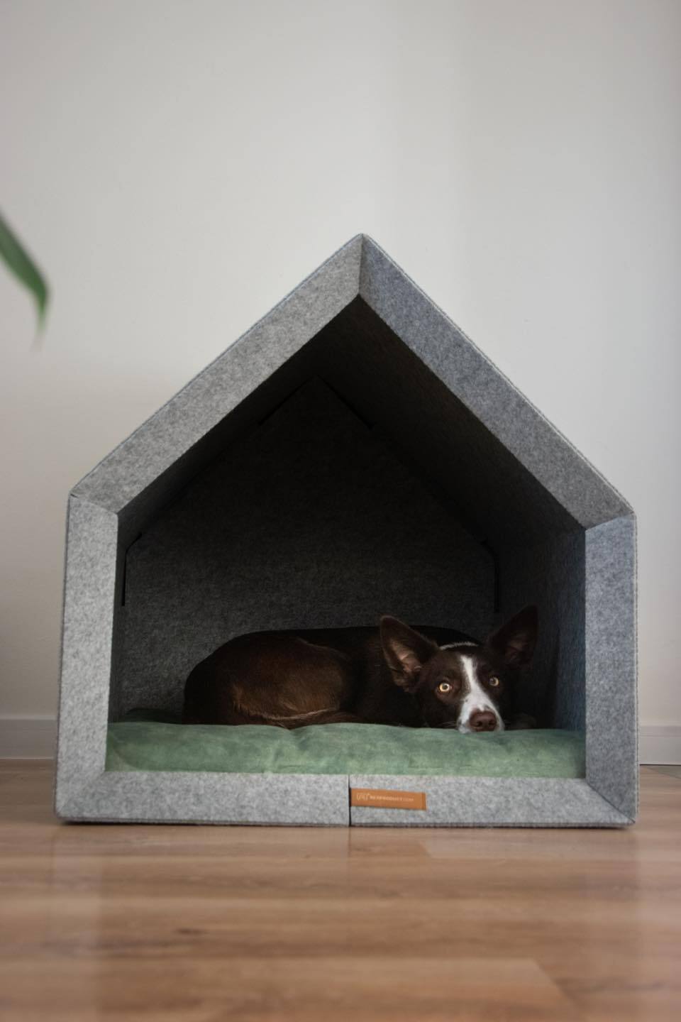 Rexproduct Hundehöhlen Rexproduct PetHome Hellgrau grün S