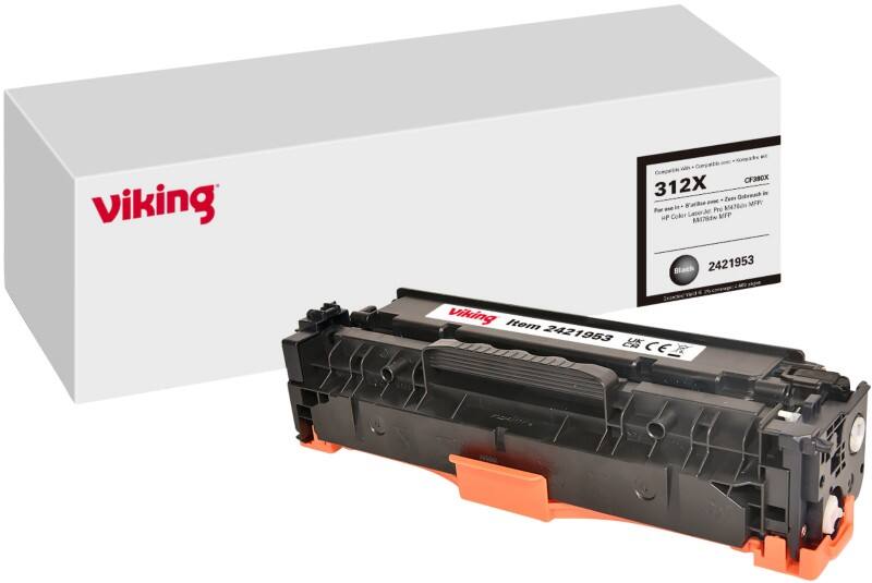 Viking 312X Kompatibel HP Tonerkartusche CF380X Schwarz
